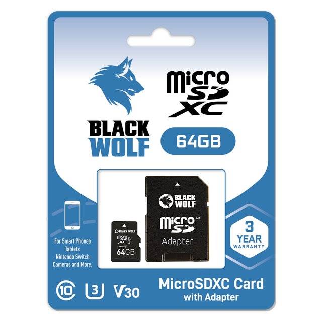 ميموري SD BlackWalfe 64GB Preview Image