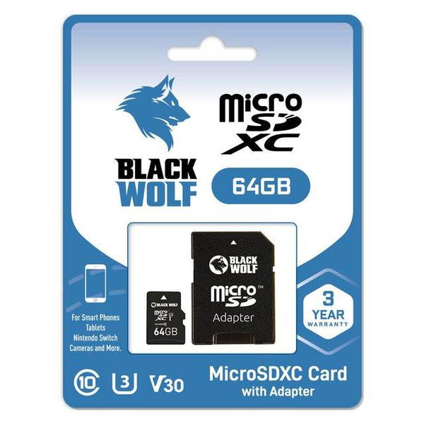 ميموري SD BlackWalfe 64GB Image 1 Preview