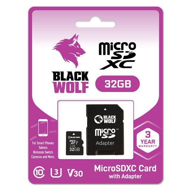 ميموري SD BlackWalfe 32GB Preview Image
