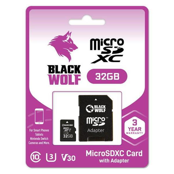 ميموري SD BlackWalfe 32GB Image 1 Preview