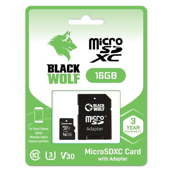 ميموري SD BlackWalfe 16GB Image 1 Preview
