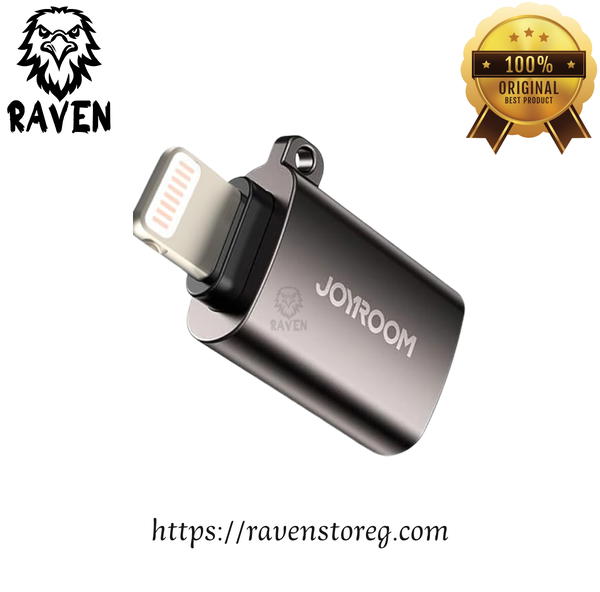JOYROOM Adapter Lightning Male To USB Female Black Image 1 Preview