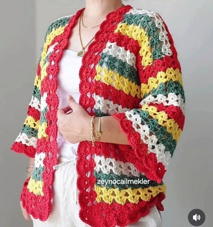 جاكيت كروشية ترند  Preview Image