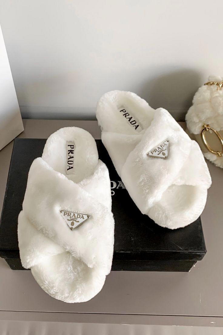 Prada-slipper { white } 23 Preview Image