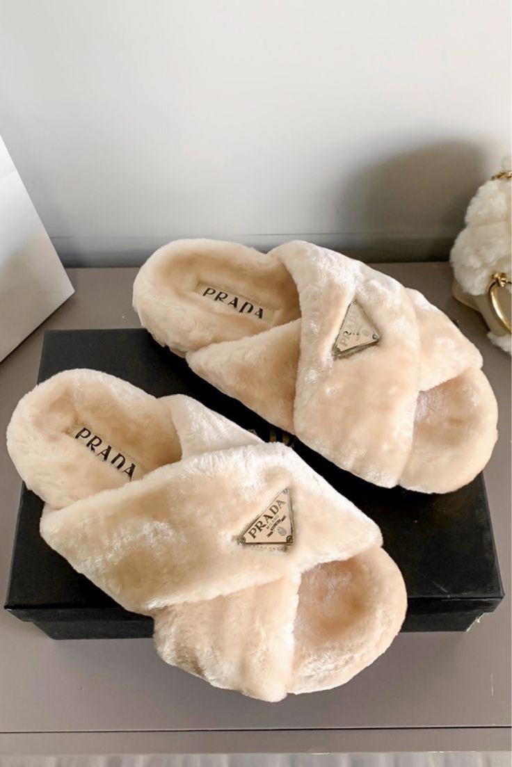 Prada-slipper { beige } 23 Preview Image