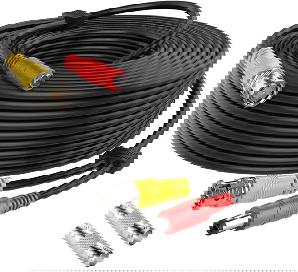 CABLE COAXIAL - CCA RG59 + Power Black 20M Image 1 Preview