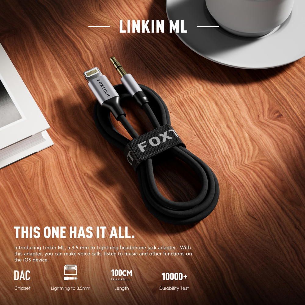 Lightning to 3.5MM Aux Preview Image