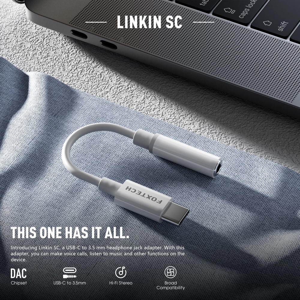 USB-C to 3.5mm Audio Adapter Preview Image
