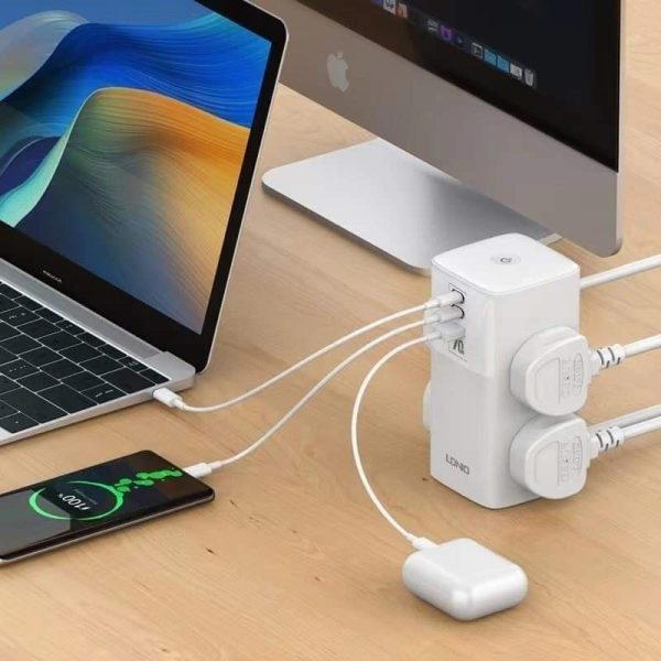 LDNIO SC4383 70W Multifunctional Universal Desktop Power Adapter Image 2 Preview