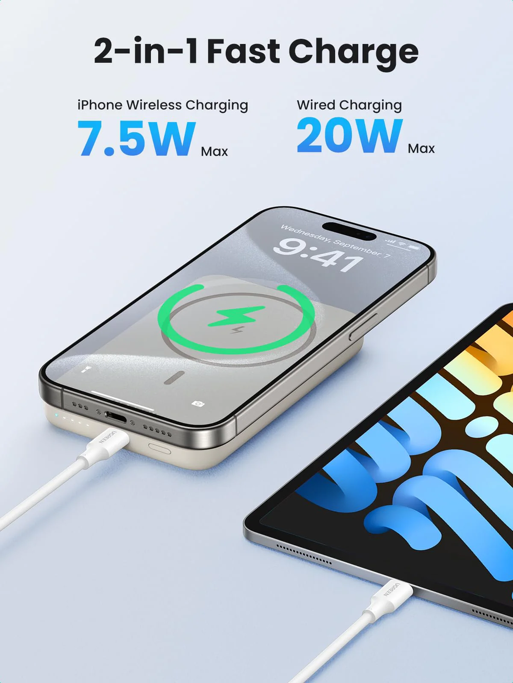 UGREEN 10000mAh 20W Magnetic Power Bank Preview Image