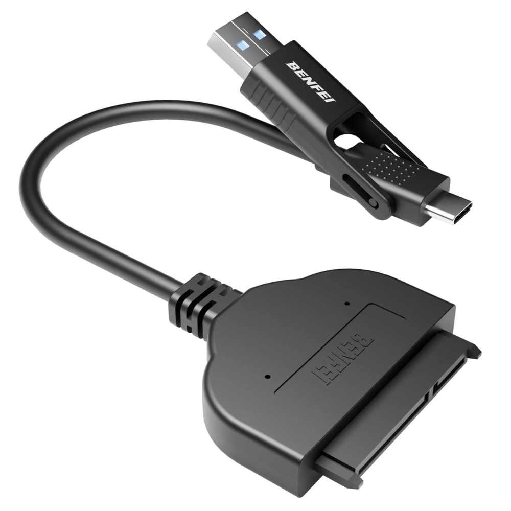 BENFEI SATA to USB Cable, 2in1 USB-C/USB 3.0 Preview Image