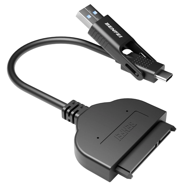 BENFEI SATA to USB Cable, 2in1 USB-C/USB 3.0 Image 1 Preview