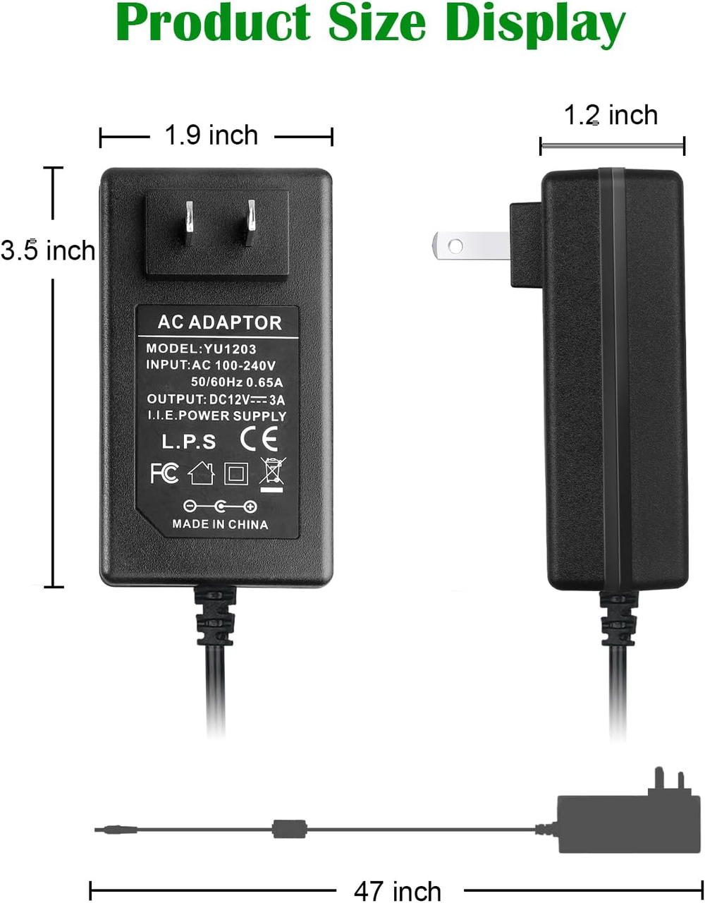 12V/3A POWER SUPPLY Preview Image