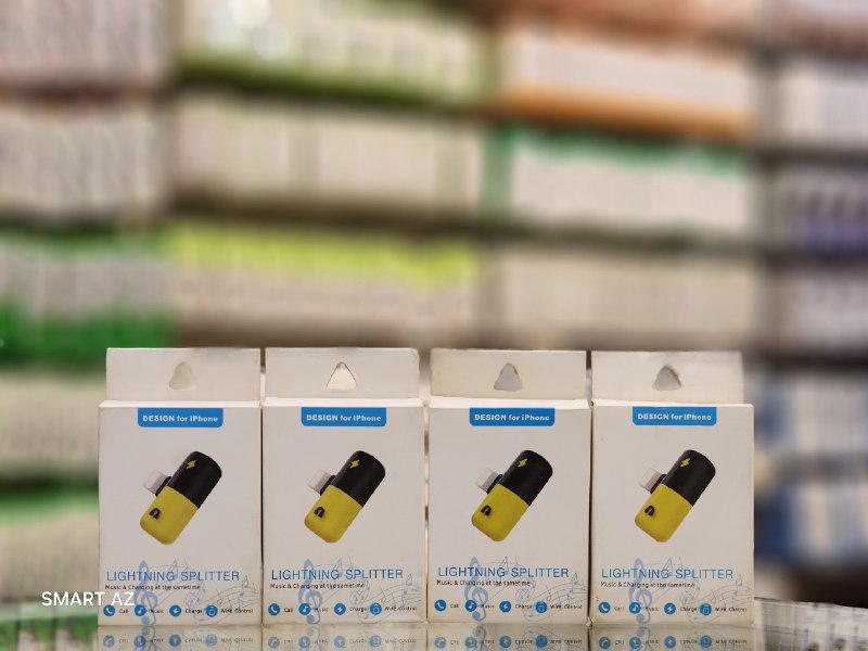 تحويلة شاحن + سماعة للآيفون Two Lighting Preview Image