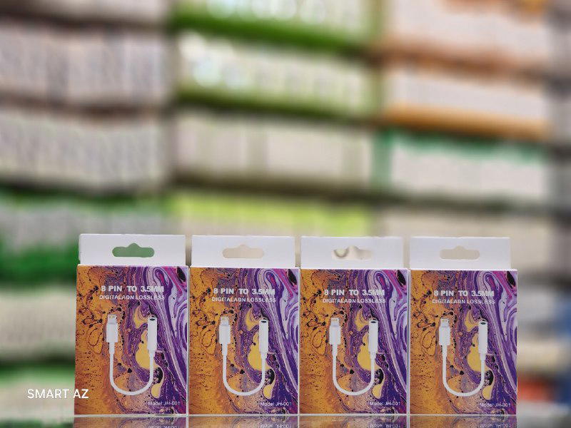 تحويلة سماعة ايفون مباشر ديريكت لـ جاك3.5m  بدون تشغيل بلوتوث Preview Image