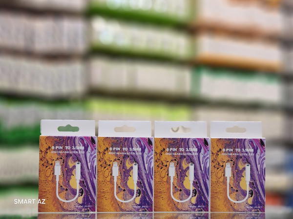 تحويلة سماعة ايفون مباشر ديريكت لـ جاك3.5m  بدون تشغيل بلوتوث Image 1 Preview