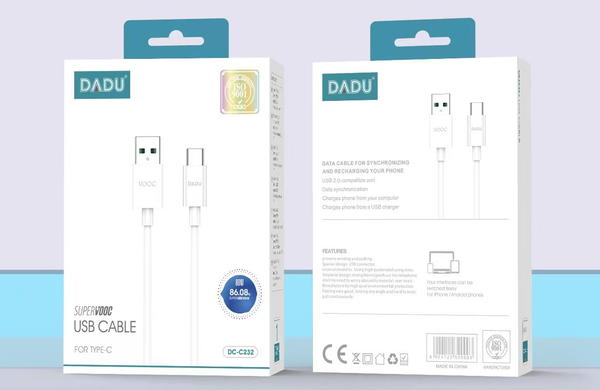 كابل DADU C232 TC تايب سى سوبر فوك Image 1 Preview
