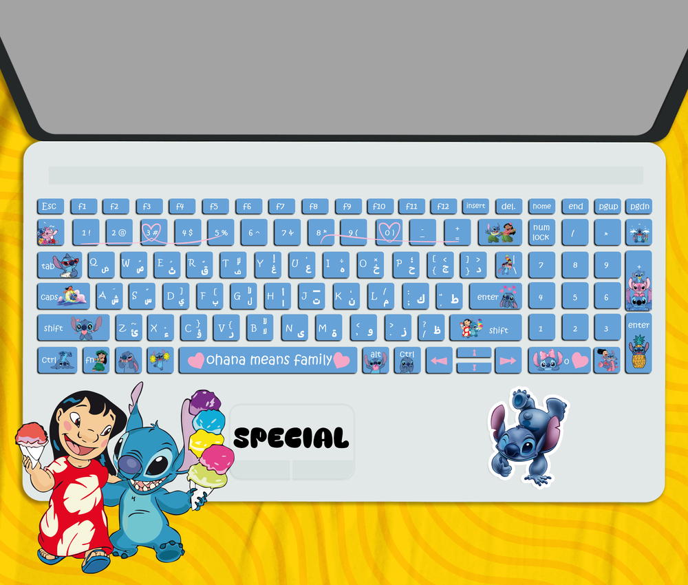 stitch - keyboard sticker Preview Image