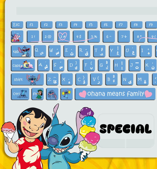 stitch - keyboard sticker Image 3 Preview