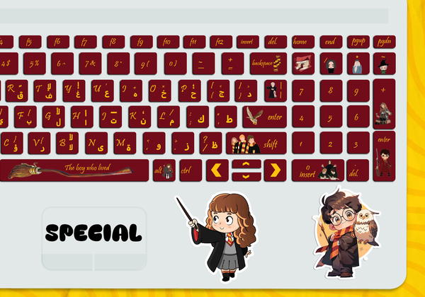 Harry Potter - Keyboard Sticker Image 3 Preview