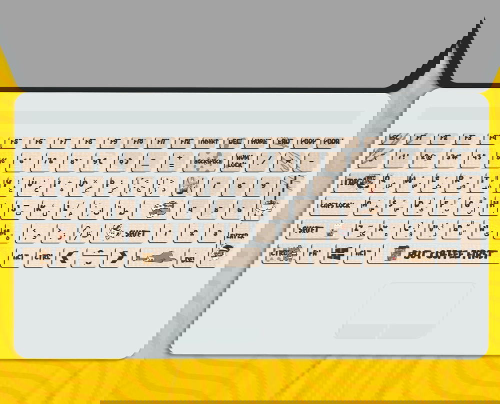 Coffee - Keyboard Sticker Preview Image