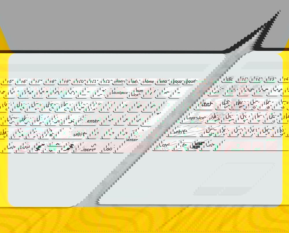 Pink - Keyboard Sticker Preview Image