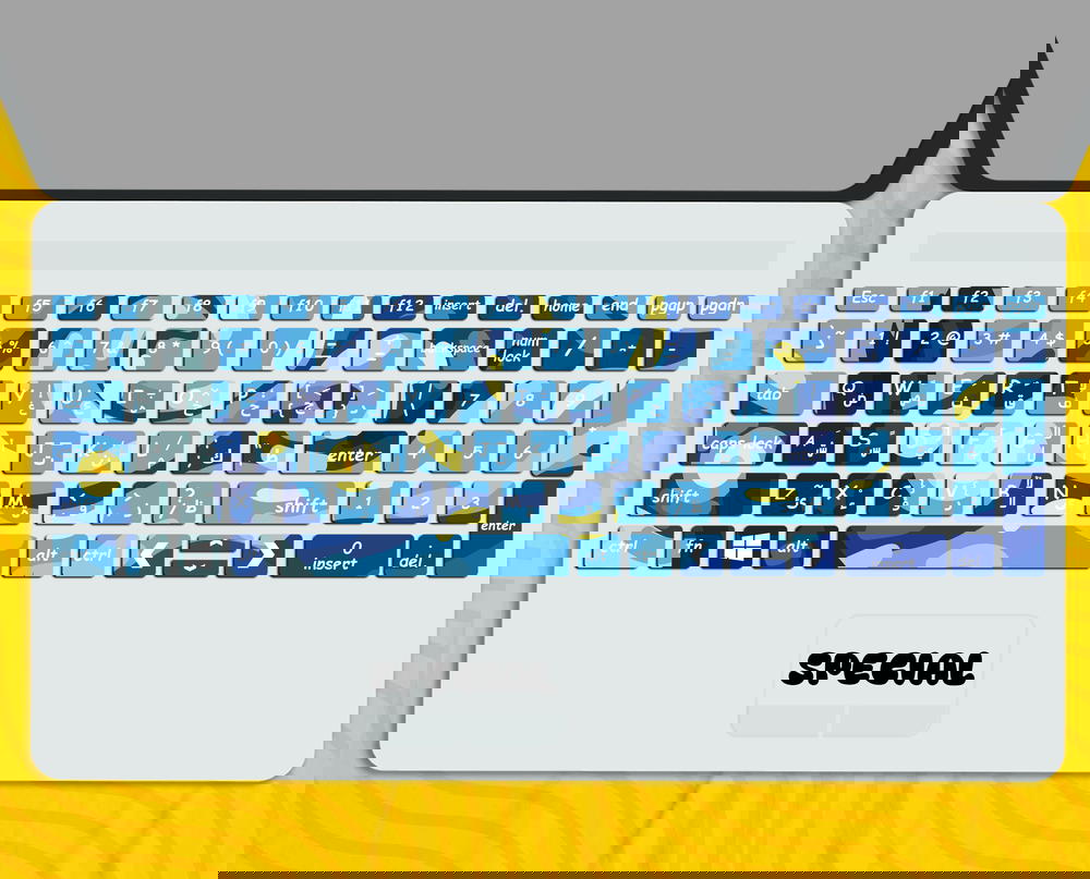 Van Gough - Keyboard Sticker Preview Image