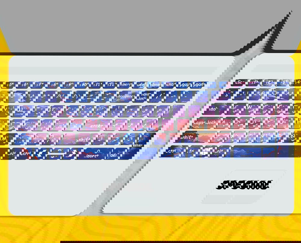 Sunset - Keyboard Sticker Preview Image