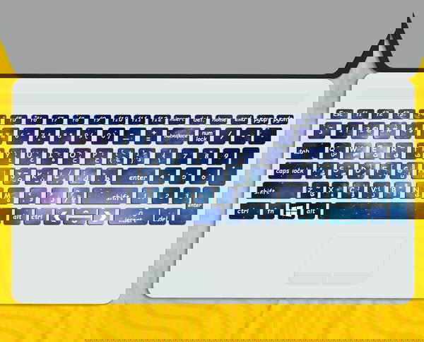 Galaxy - Keyboard Sticker Image 1 Preview
