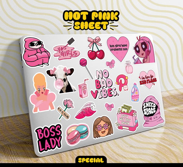 hot pink sheet Image 1 Preview