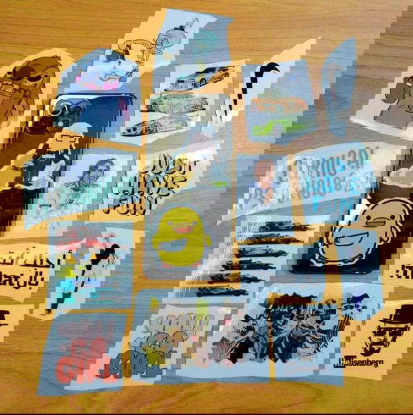 استيكرات لابتوب لازق اشكال متنوعة Image 2 Preview