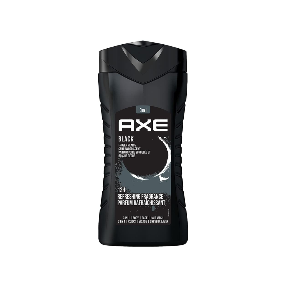 Axe Black 3 In 1, Body, Face, Hair Wash - 400ml Preview Image