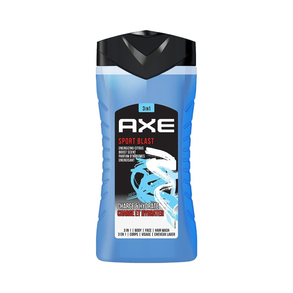 Axe Sports Blast 3 in 1 Body Wash for Men - 400ml Preview Image