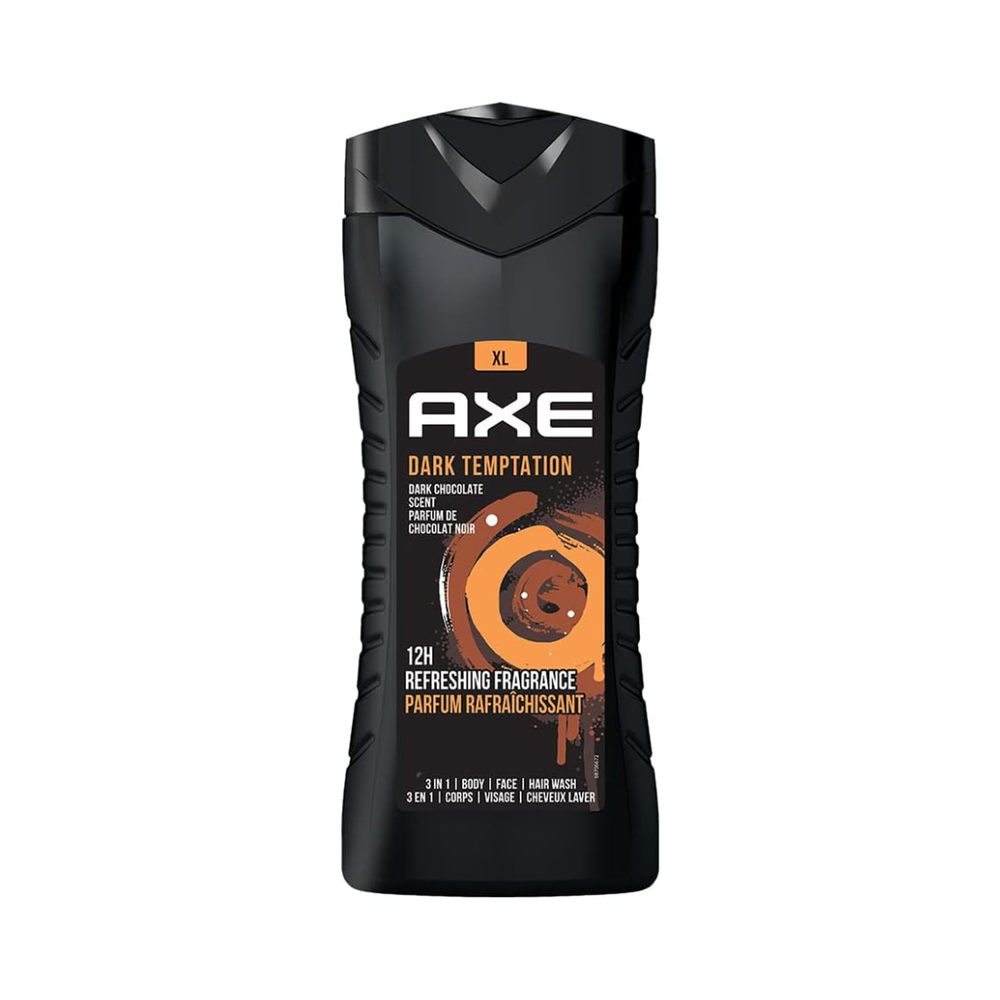 Axe Dark Temptation 3 In 1, Body, Face, Hair Wash - 400ml Preview Image