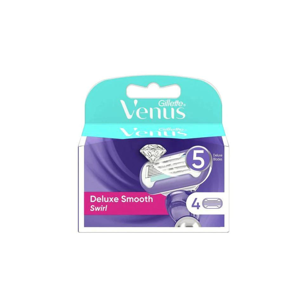 Gillette Venus Swirl Flexiball Women's Razor Blade Refills, 4 Pieces Preview Image