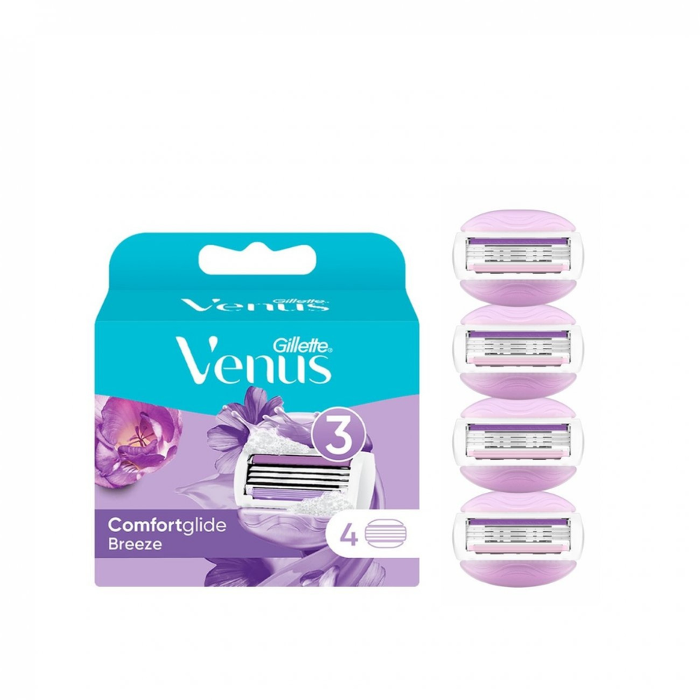 GILLETTE VENUS COMFORTGLIDE BREEZE 4 CARTRIDGES Preview Image
