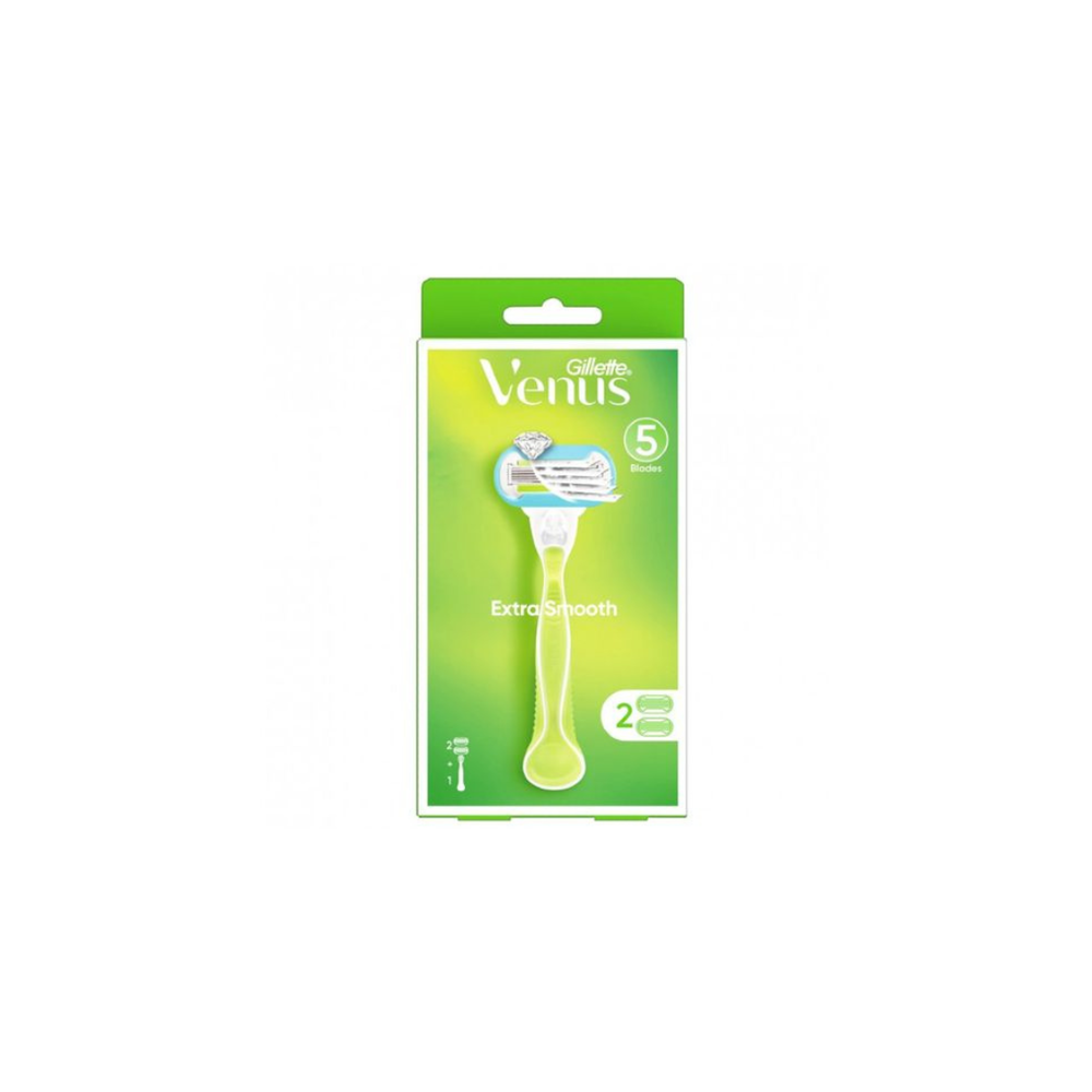 Gillette Venus Extra Smooth Women's Razor - 1 Handle + 2 Refills Preview Image