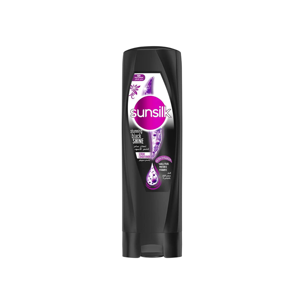 Sunsilk Stunning Black Shine-Serum Conditioner 350ml Preview Image