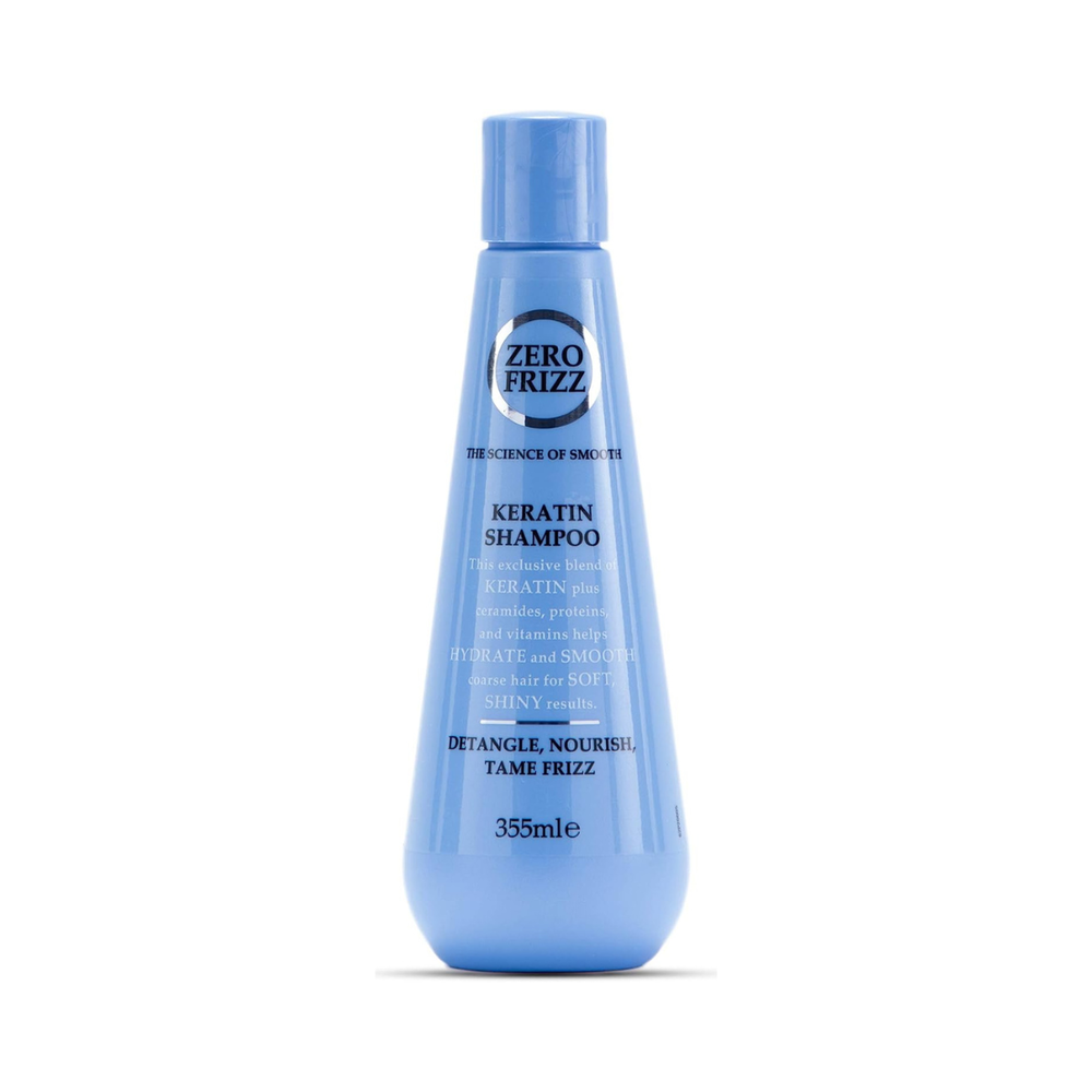 Zero Frizz Keratin Shampoo for Frizzy Hair - 355 ml Preview Image