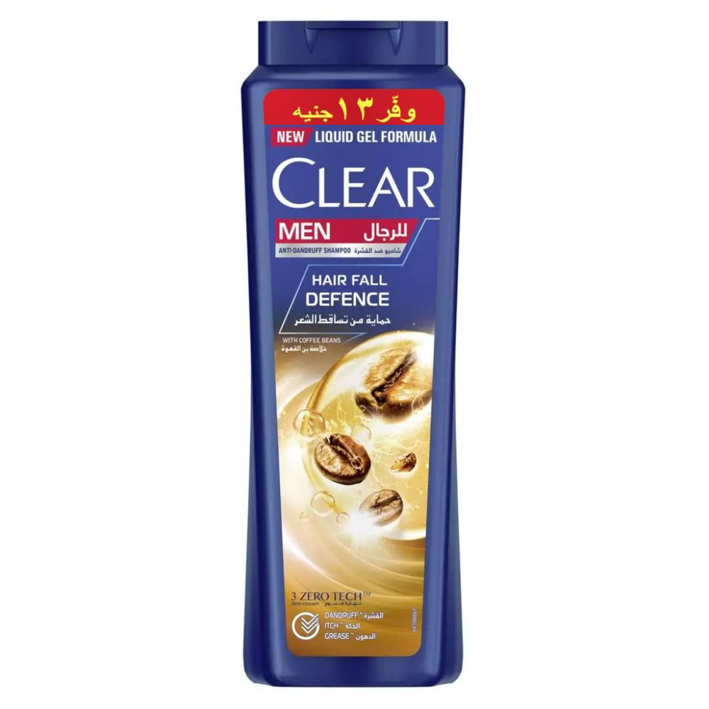 Clear Men's Anti-Dandruff Shampoo Hairfall Defence 600ML Preview Image