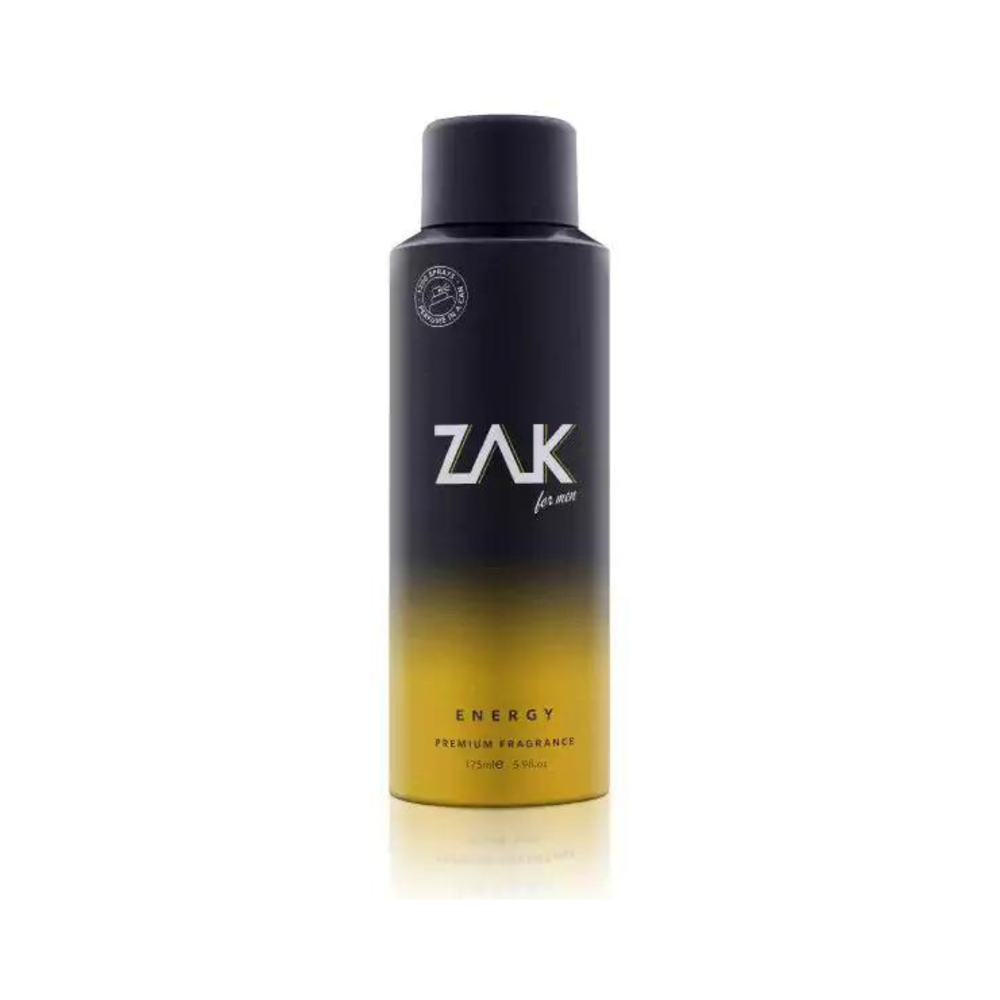 ZAK ENERGY BODY SPRAY FOR MEN - 175 ML Preview Image