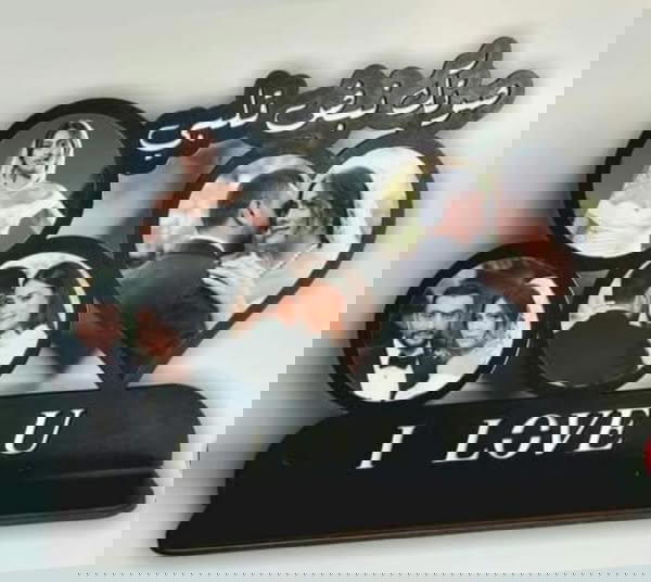 صوتك نبض قلبي   بأحلى استاند مكتب Image 1 Preview