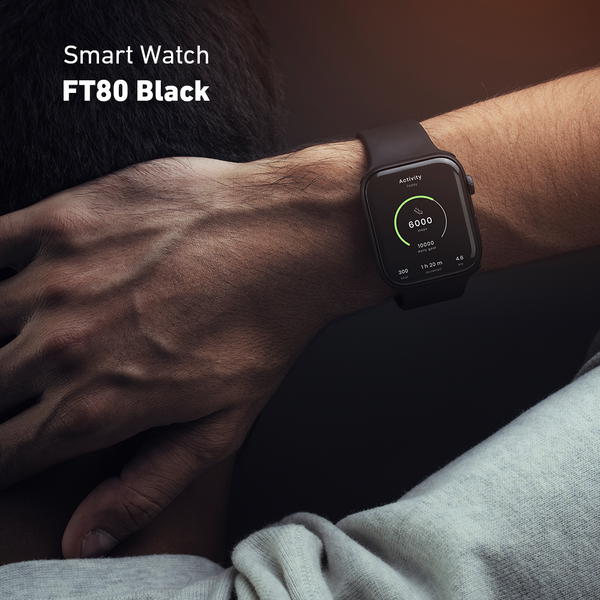 Smart Watch FT80 Black Image 1 Preview