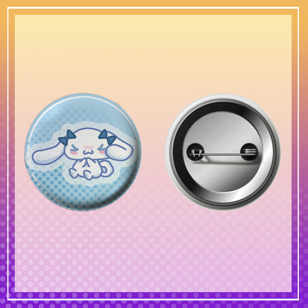 Sanrio button pin (Big) Image 2 Preview