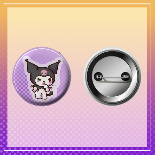 Sanrio button pin (Big) Image 3 Preview