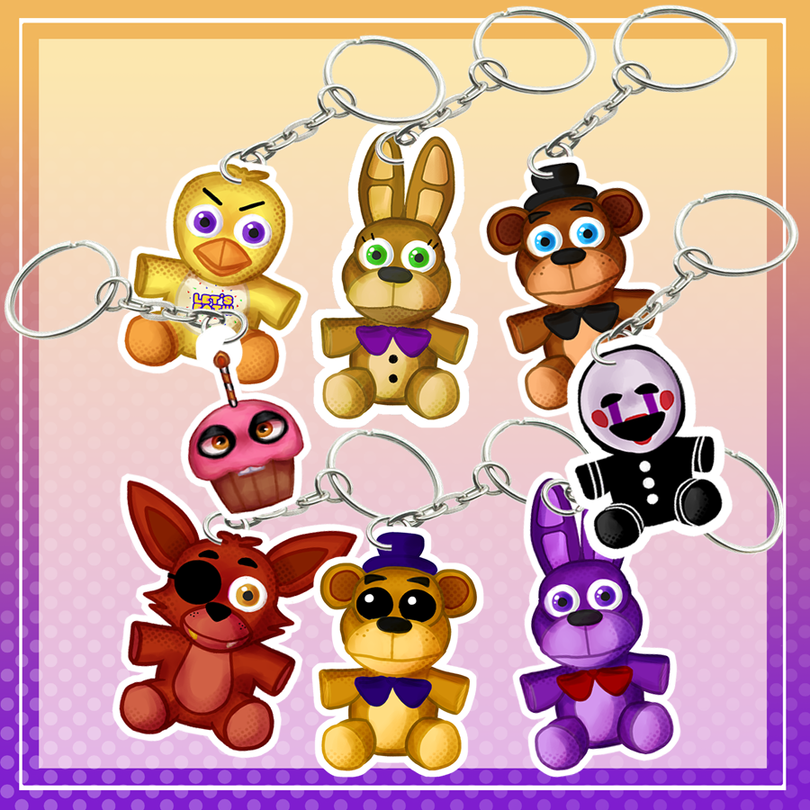 FNAF keychains Preview Image
