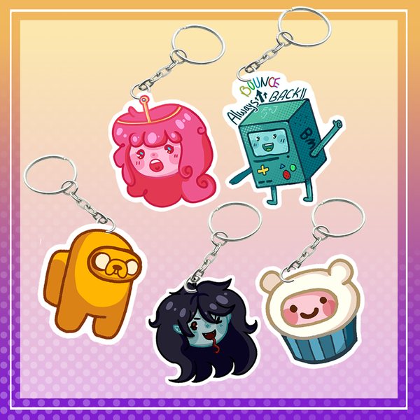 Adventure Time Keychain Image 1 Preview