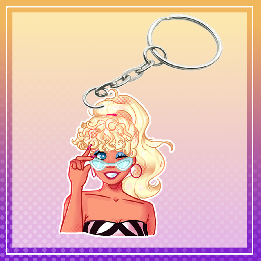 Barbie keychain Preview Image