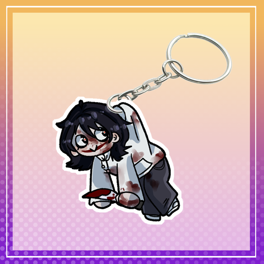 Jeff The Killer keychain Preview Image