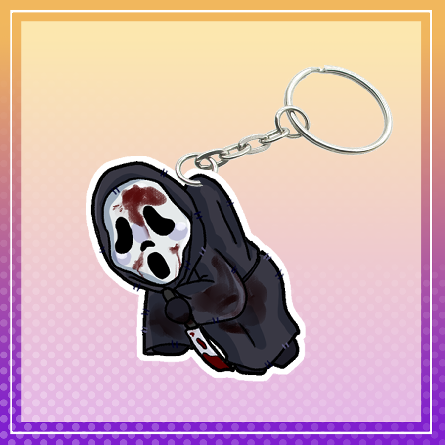 Ghostface keychain Preview Image